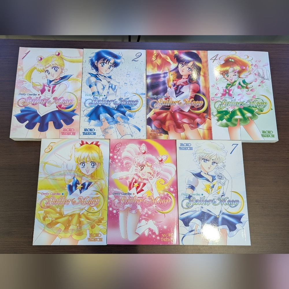 Sailor Moon Manga Set (1-7)